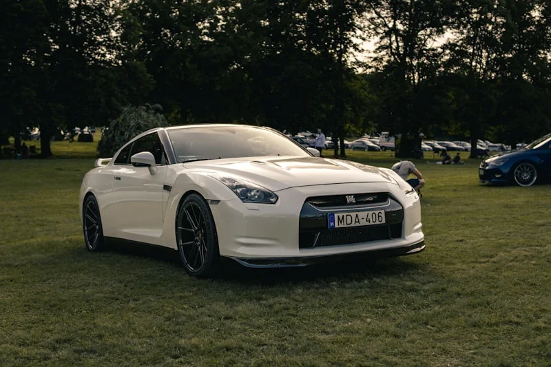 Nissan GT-R blanc - Spécialiste reprogrammation PACA